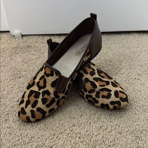 Leopard Print Loafers